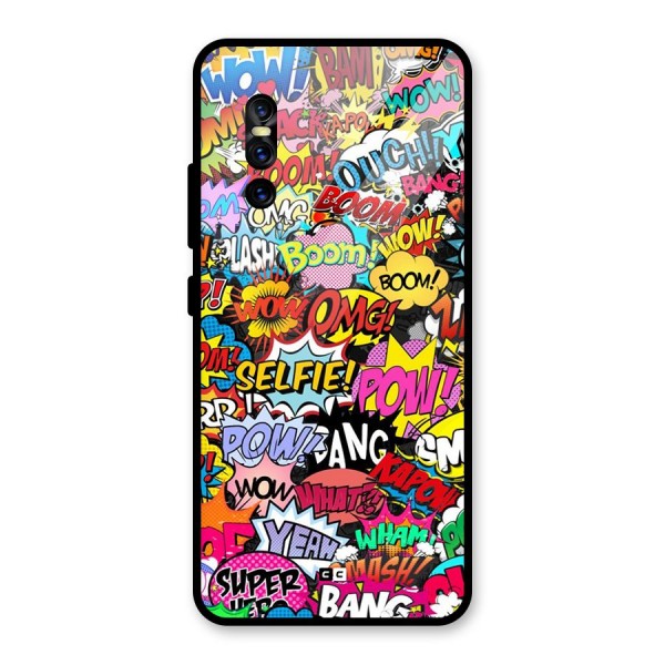 Comic Ringtone Glass Back Case for Vivo V15 Pro