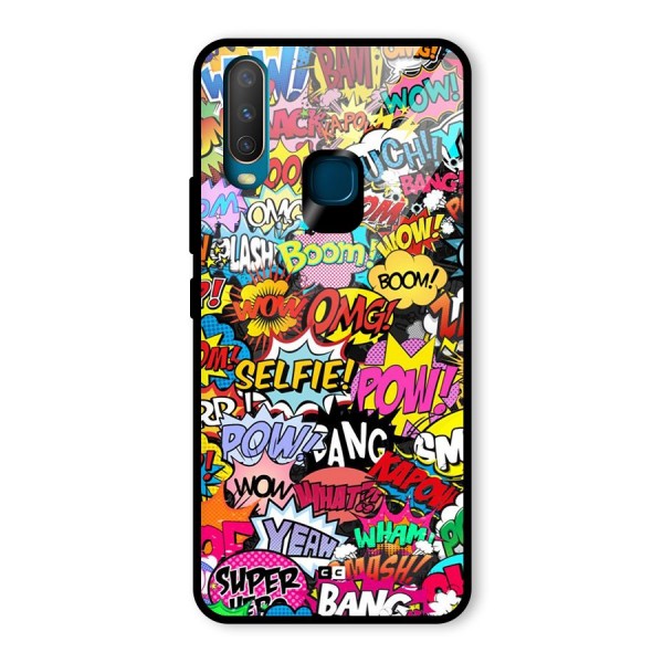 Comic Ringtone Glass Back Case for Vivo Y15