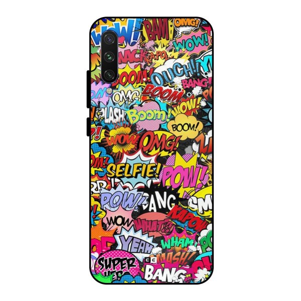 Comic Ringtone Metal Back Case for Mi A3