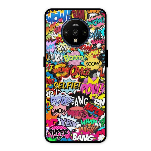 Comic Ringtone Metal Back Case for OnePlus 7T