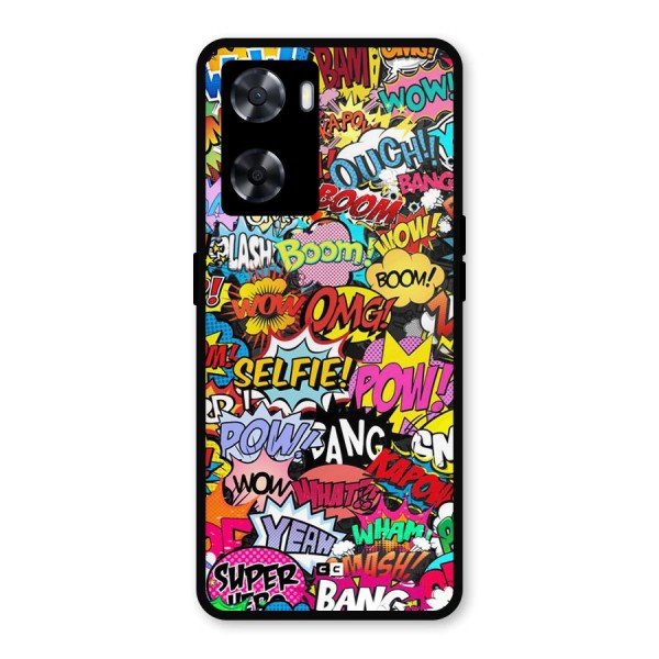 Comic Ringtone Metal Back Case for Oppo A77