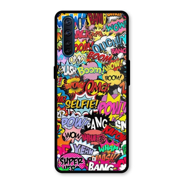 Comic Ringtone Metal Back Case for Oppo F15