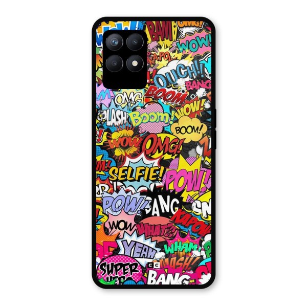 Comic Ringtone Metal Back Case for Realme 8i