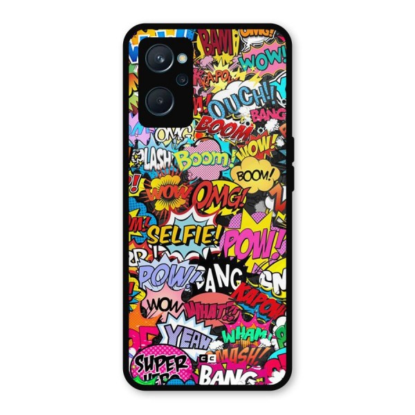 Comic Ringtone Metal Back Case for Realme 9i