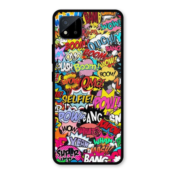 Comic Ringtone Metal Back Case for Realme C11 2021