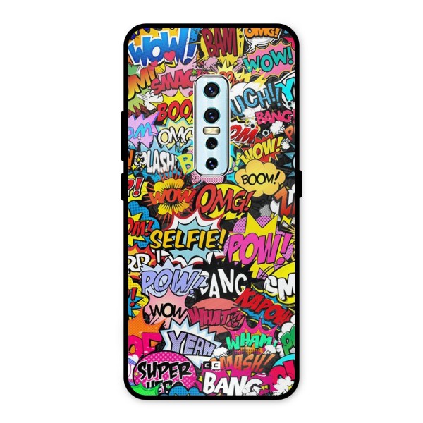 Comic Ringtone Metal Back Case for Vivo V17 Pro