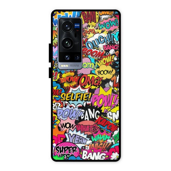 Comic Ringtone Metal Back Case for Vivo X60 Pro Plus