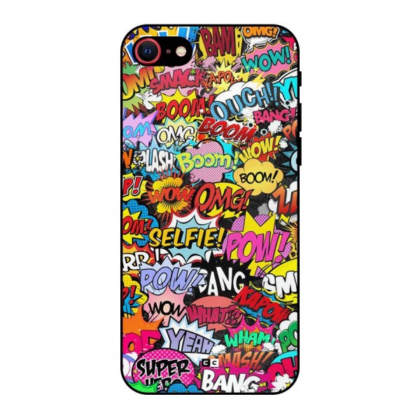 Comic Ringtone Metal Back Case for iPhone 7