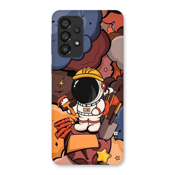 Comic Space Astronaut Back Case for Galaxy A33 5G