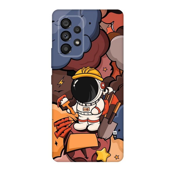 Comic Space Astronaut Back Case for Galaxy A53 5G