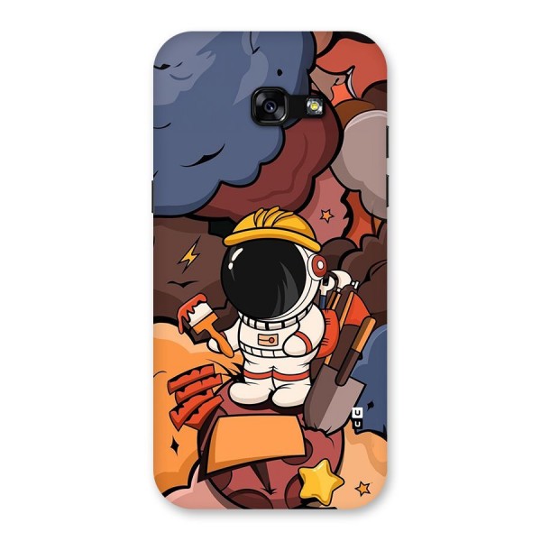 Comic Space Astronaut Back Case for Galaxy A5 2017