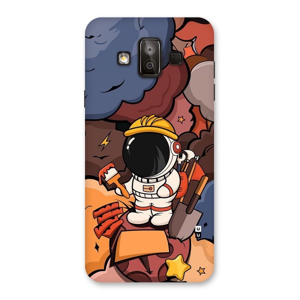 Comic Space Astronaut Back Case for Galaxy J7 Duo