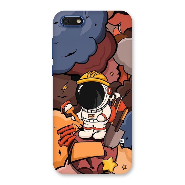 Comic Space Astronaut Back Case for Honor 7s