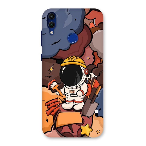 Comic Space Astronaut Back Case for Honor 8C