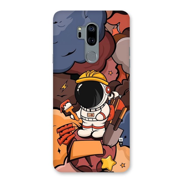 Comic Space Astronaut Back Case for LG G7