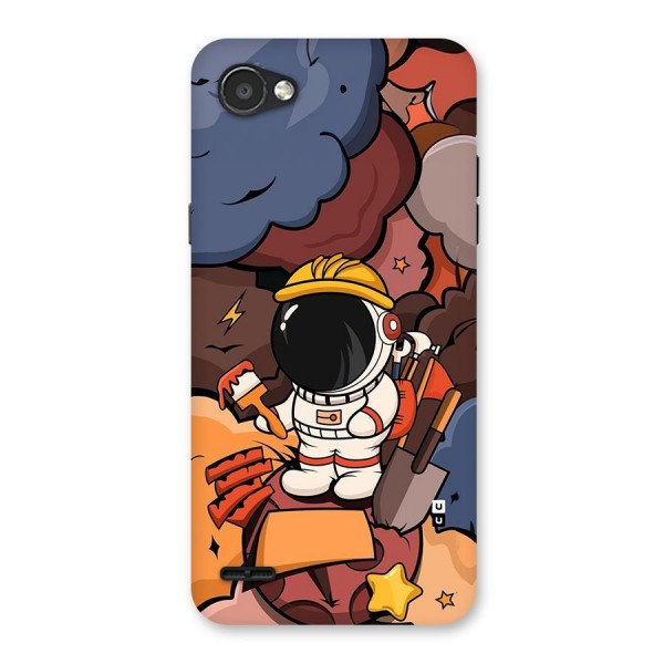 Comic Space Astronaut Back Case for LG Q6