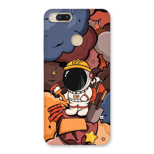 Comic Space Astronaut Back Case for Mi A1