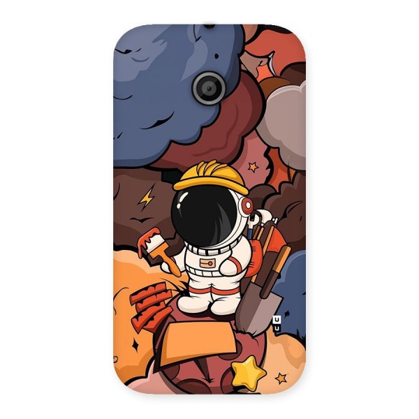 Comic Space Astronaut Back Case for Moto E