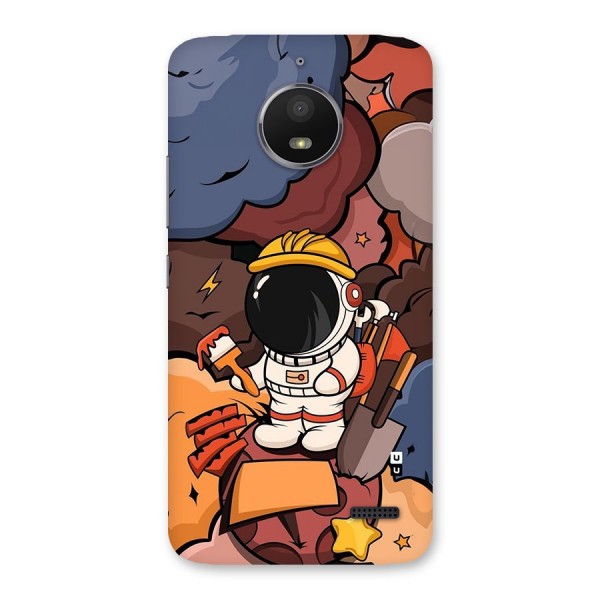 Comic Space Astronaut Back Case for Moto E4