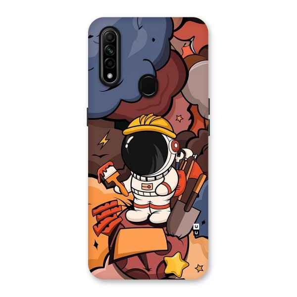 Comic Space Astronaut Back Case for Oppo A31