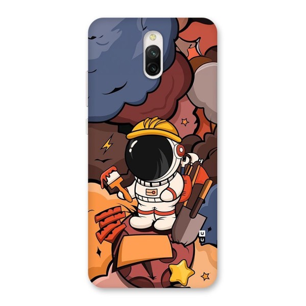 Comic Space Astronaut Back Case for Redmi 8A Dual