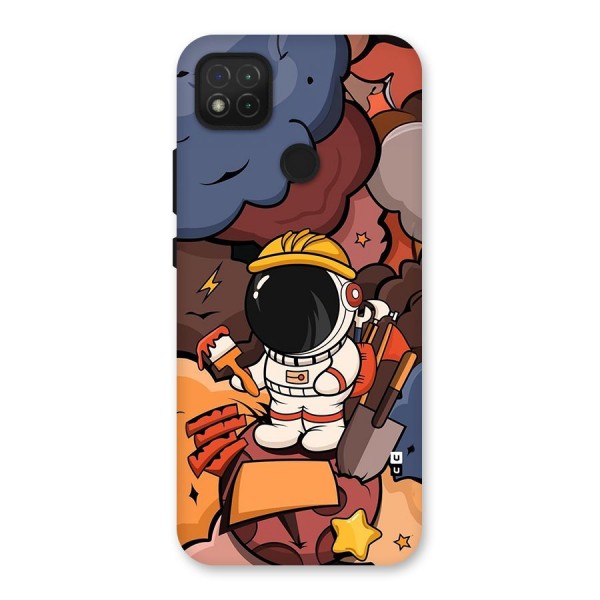 Comic Space Astronaut Back Case for Redmi 9C