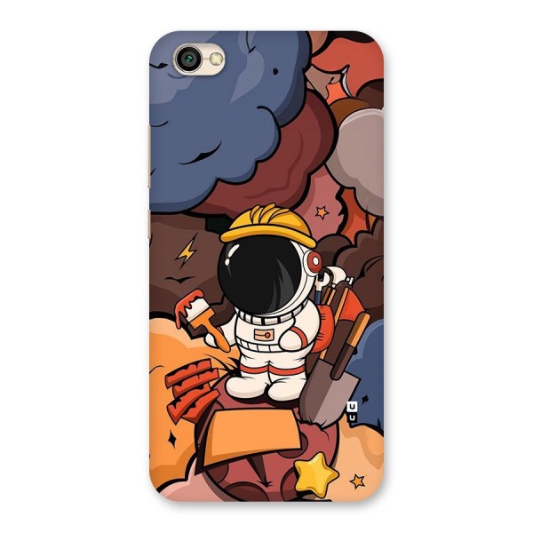 Comic Space Astronaut Back Case for Redmi Y1 Lite