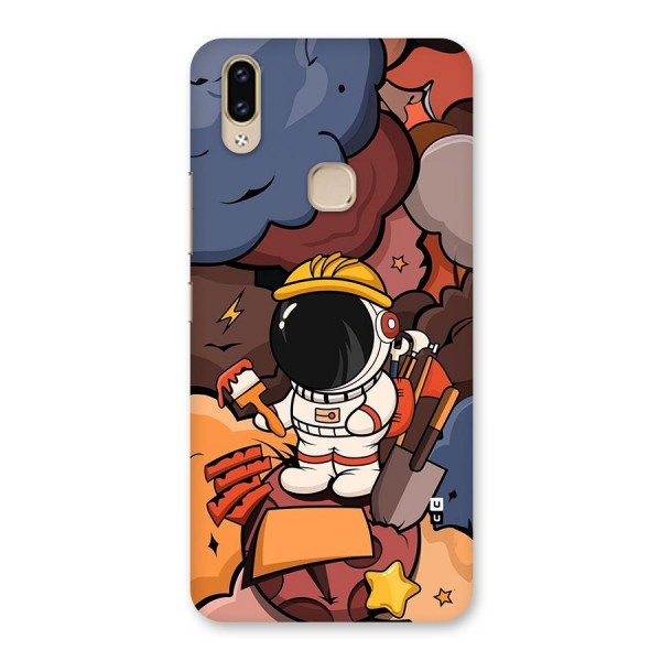 Comic Space Astronaut Back Case for Vivo V9 Youth