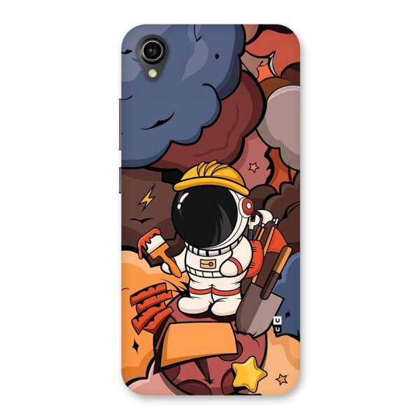 Comic Space Astronaut Back Case for Vivo Y91i