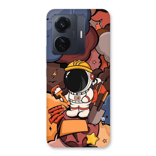 Comic Space Astronaut Back Case for Vivo iQOO Z6 Pro