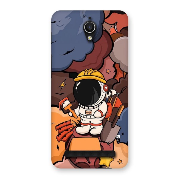 Comic Space Astronaut Back Case for Zenfone Go