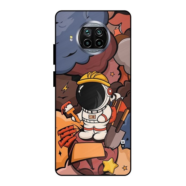 Comic Space Astronaut Metal Back Case for Mi 10i