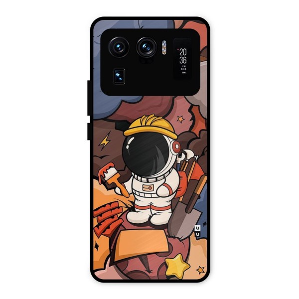 Comic Space Astronaut Metal Back Case for Mi 11 Ultra