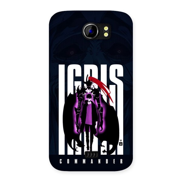 Commander Igris Back Case for Canvas 2 A110