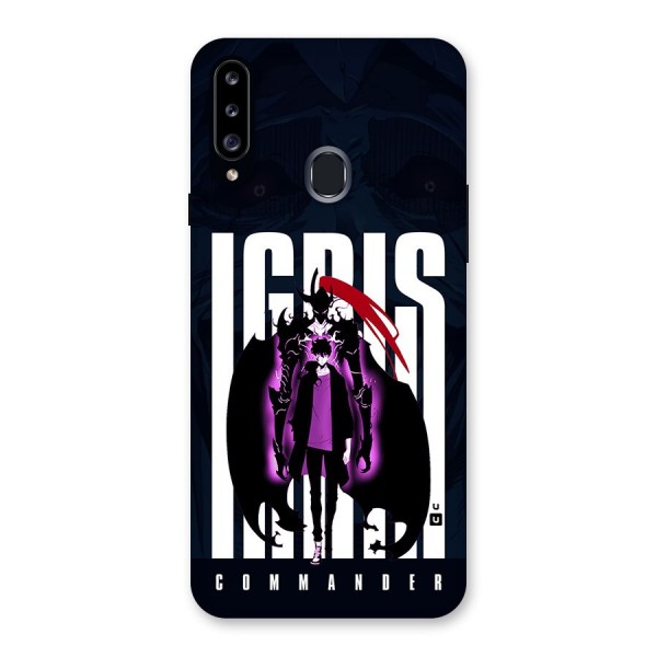 Commander Igris Back Case for Galaxy A20s