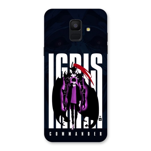 Commander Igris Back Case for Galaxy A6 (2018)