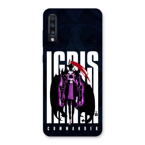 Commander Igris Back Case for Galaxy A70s