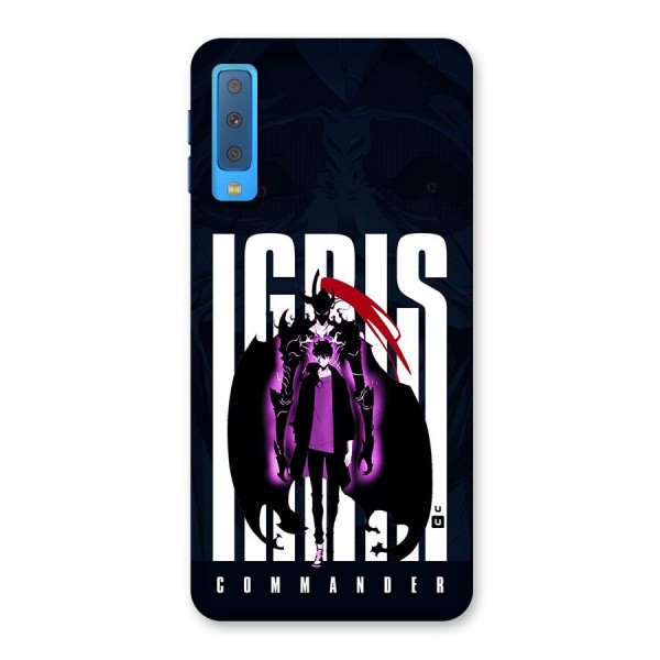 Commander Igris Back Case for Galaxy A7 (2018)