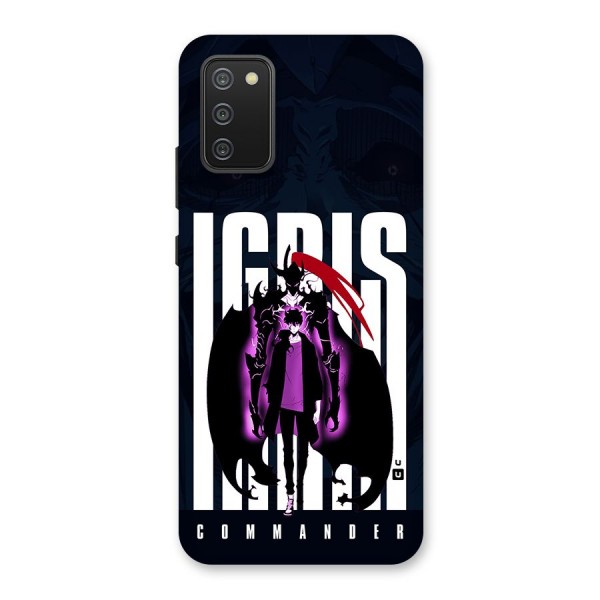 Commander Igris Back Case for Galaxy F02s