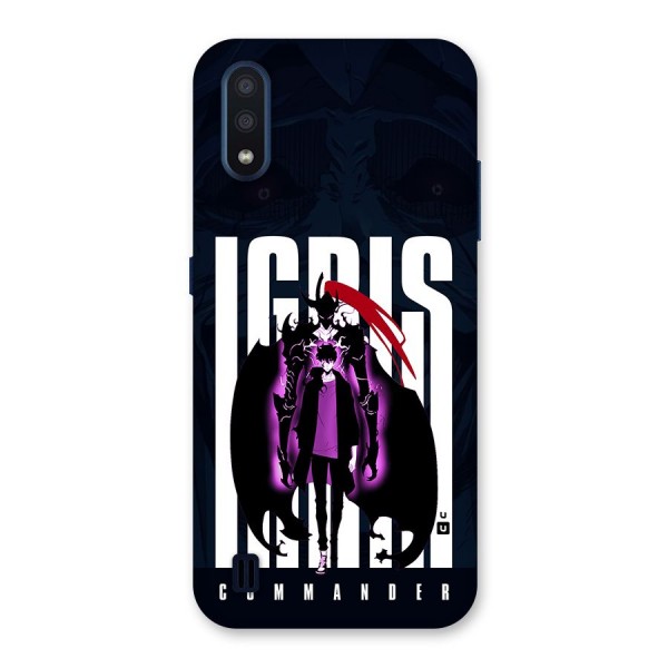 Commander Igris Back Case for Galaxy M01