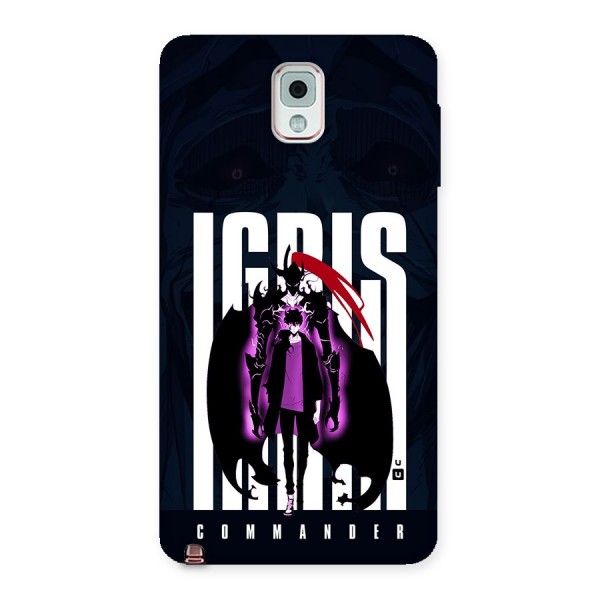 Commander Igris Back Case for Galaxy Note 3