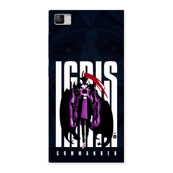 Commander Igris Back Case for Mi3