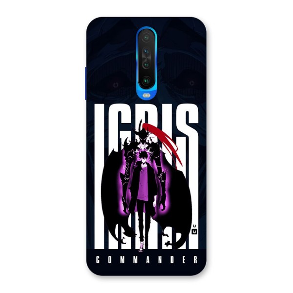 Commander Igris Back Case for Poco X2