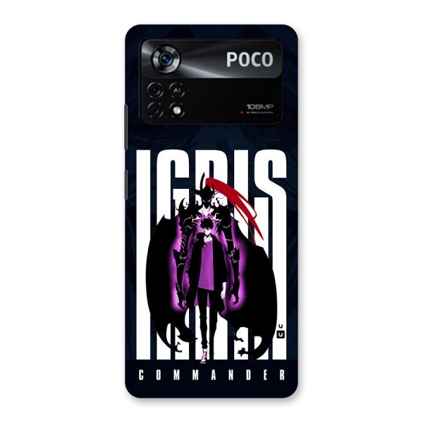 Commander Igris Back Case for Poco X4 Pro 5G