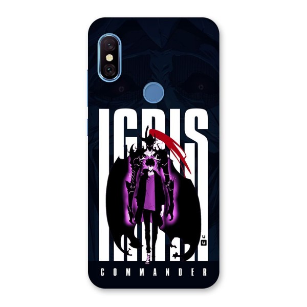 Commander Igris Back Case for Redmi Note 6 Pro