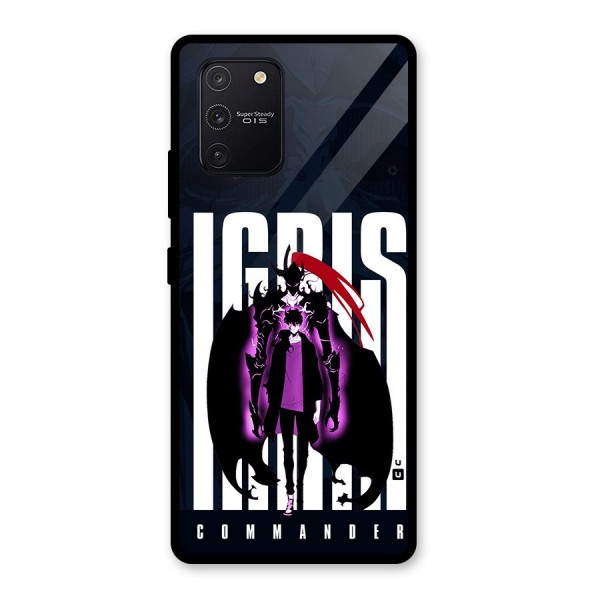 Commander Igris Glass Back Case for Galaxy S10 Lite