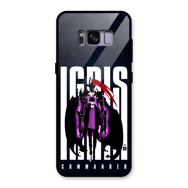 Commander Igris Glass Back Case for Galaxy S8