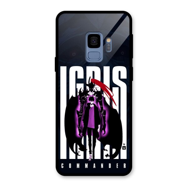 Commander Igris Glass Back Case for Galaxy S9