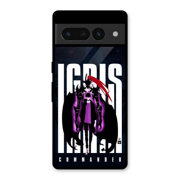 Commander Igris Glass Back Case for Google Pixel 7 Pro