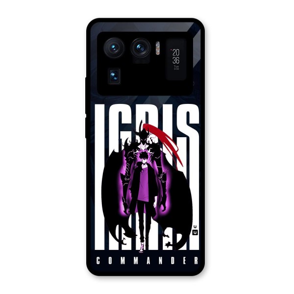 Commander Igris Glass Back Case for Mi 11 Ultra